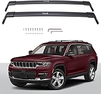 EZREXPM Cross Bars Roof Rack for Jeep Grand Cherokee L 2021-2026 & Grand Cherokee 2022-2026 - 165lbs Capacity, Easy No-Drill Install