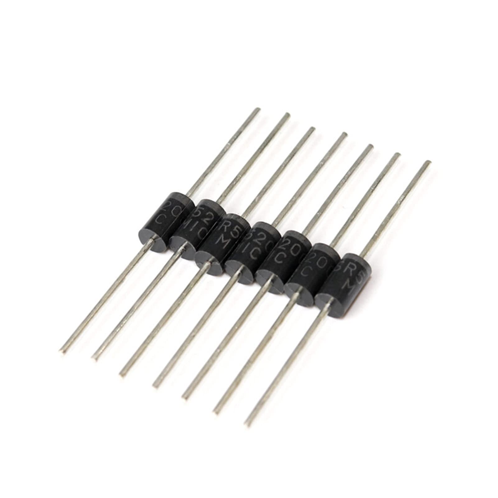 Diodos LED 20pcs Diodo Schottky SR5200 5A 200V Diodos