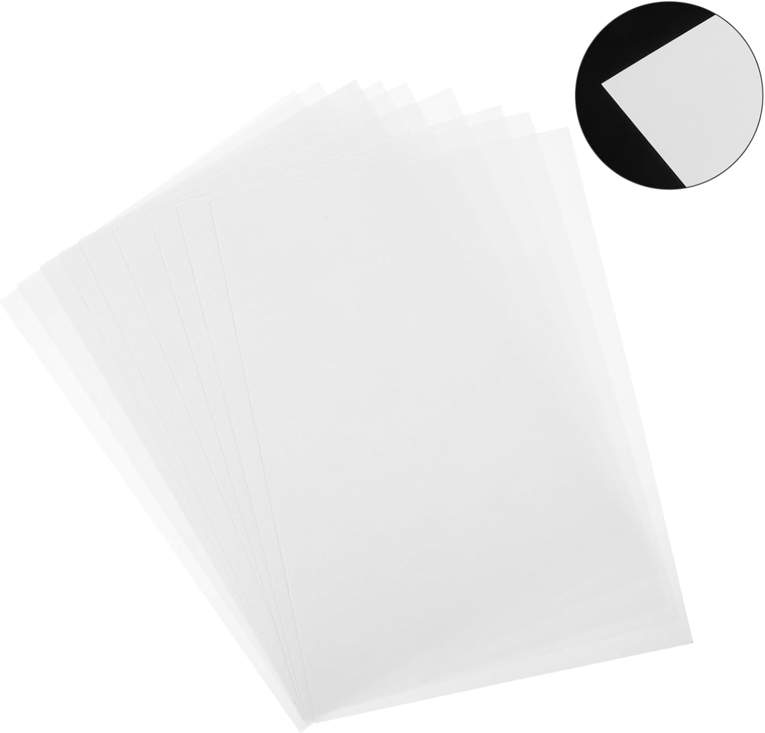 Holibanna 10Sheets Matte Printable PVC for Printers Bookmark Making Material Compatible with Dye and Pigment Inks for Personal and Commercial Use