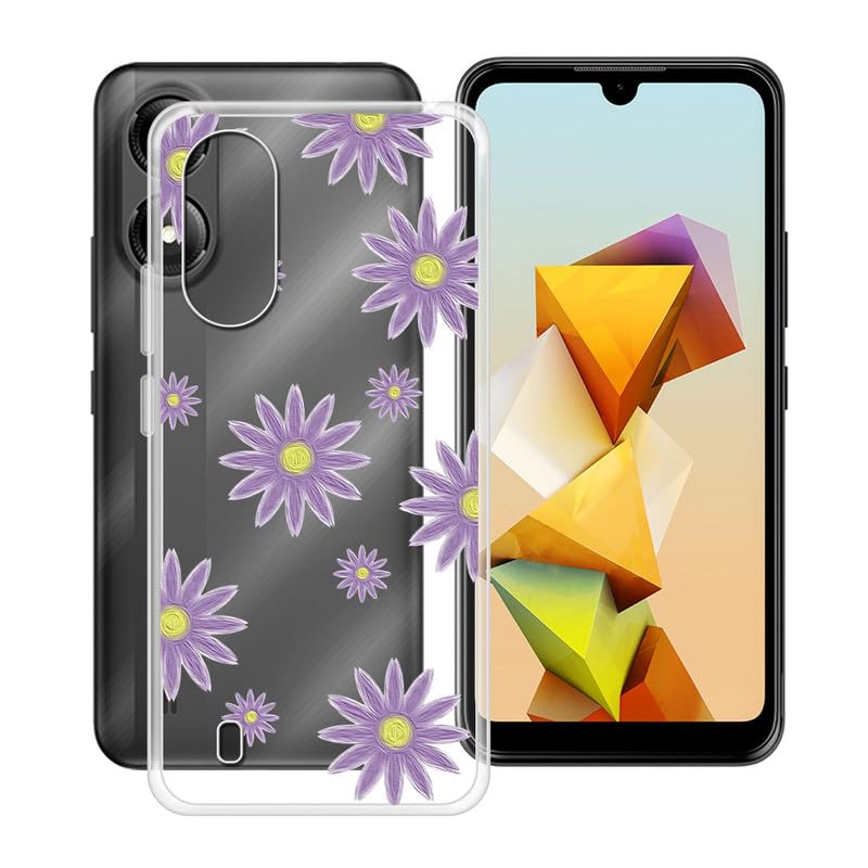 ZXLZKQ Cover per ZTE Blade A33s (6.30 ), 2 Pezzi Ultra Sottile