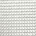 AllyDrew 6mm Silver Crystal Diamond Sticker Adhesive Rhinestones, 500 pieces