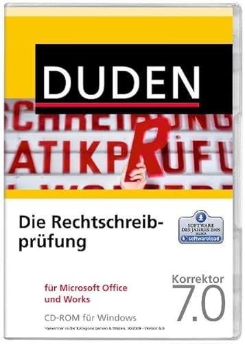 Preisvergleich Produktbild Die Duden-Rechtschreibprüfung für Microsoft Office und Works: Korrektor 7.0
