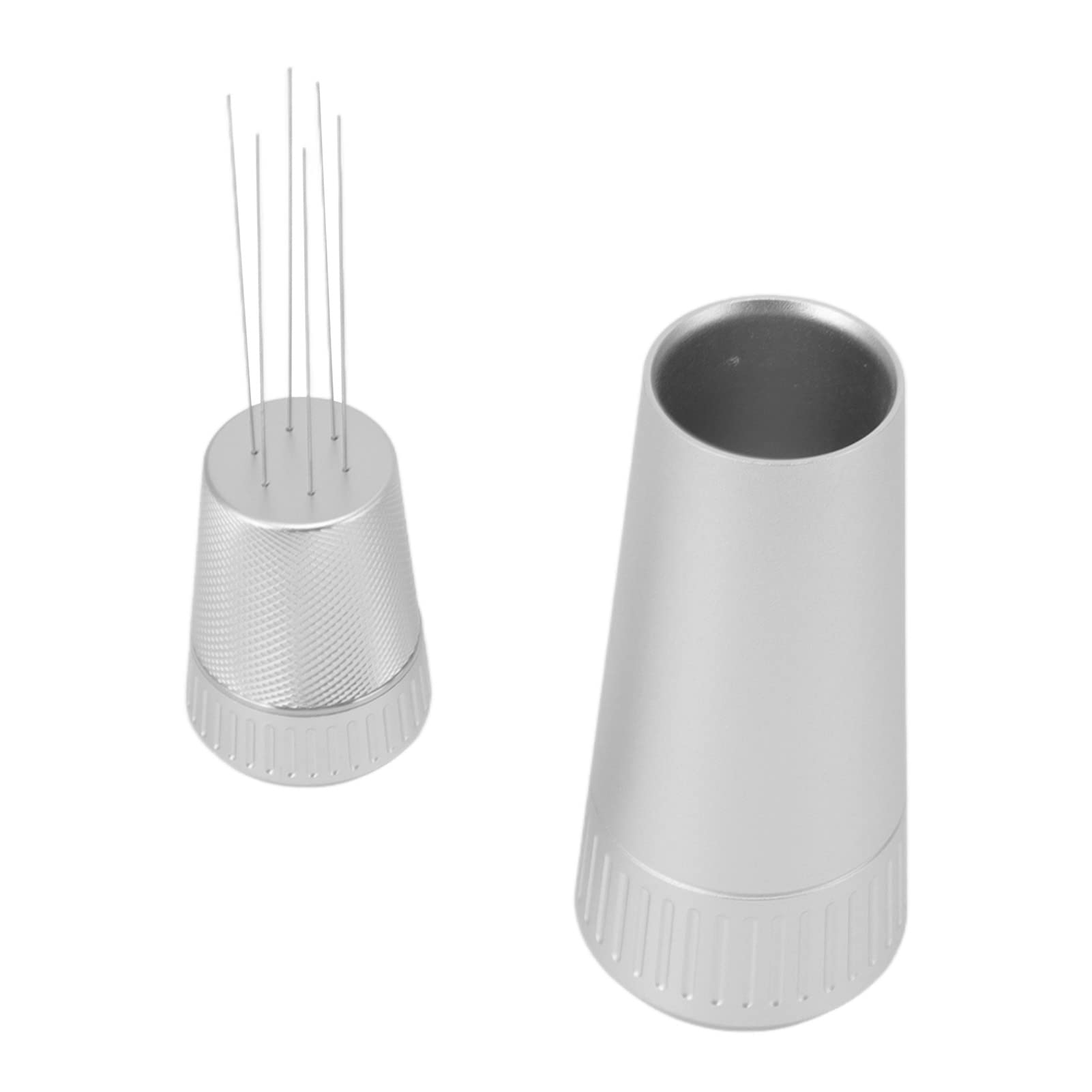 jerss Coffee Needle Distributor Coffee Powder Stirrer Stabilizer (Silver)