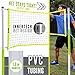 Franklin Sports Volleyball and Badminton Combo Set - Portable Volleyball and Badminton Net with Ball, Racquets and Birdies - All Inclusive Set,Yellow