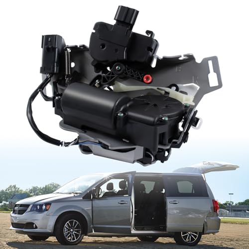 Image of 5020768AB Rear Right Passenger Side Door Lock Latch Actuator Compatible with 2008-2016 Chrysler Town & Country, 2008-2020 Dodge Grand Caravan, 2012-2015 Dodge Ram C /V Replace 5020768AC 68030378AC
