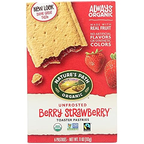Nature's Path Toaster Pastries, Strawberry Un-Frosted Cover