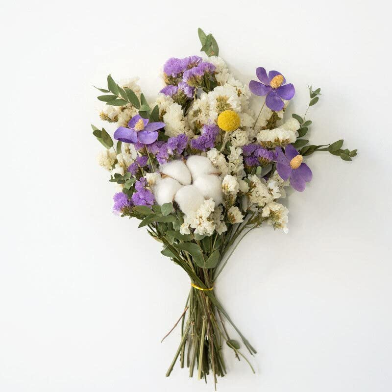 Fiori Cotone Foglie essiccate Naturali Pampa Naturale Erba Margherita Sole Mazzi di Fiori Decorazione di Nozze Accessori per la casa