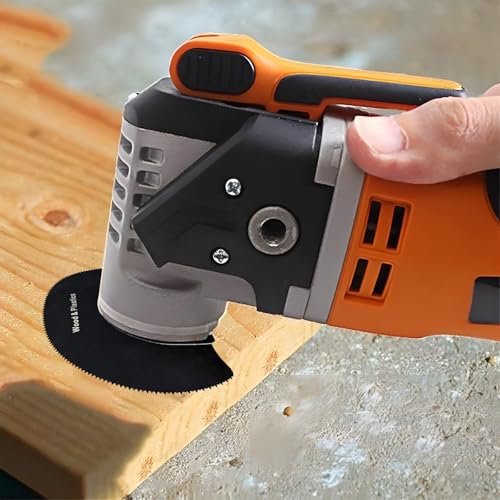 3 Pcs 88mm Oscillating Saw Blades, High Carbon Steel Half-Round Multi Tool Blades for Wood, Plastic, Drywall Compatible with Dewalt, Makita, Dremel, Fein, Ryobi, Multitool Accessories 7 3 Pcs 88mm Oscillating Saw Blades, High Carbon Steel Half-Round Multi Tool Blades for Wood, Plastic, Drywall Compatible with Dewalt, Makita, Dremel, Fein, Ryobi, Multitool Accessories - Image 7