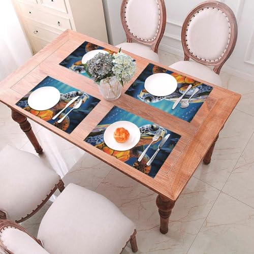 Sets de table antidérapants et résistants à la chaleur - 6