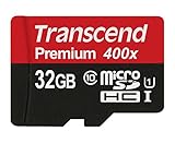Fácil uso Transcend TS32GUSDCU1 - Tarjeta de Memoria microSD de 32 GB