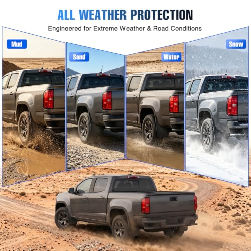 Image of Nilight Mud Flaps Splash Guards for Chevy Colorado GMC Canyon 2015-2022