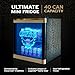 Cooluli League of Legends® Ultimate 48L Mini Fridge – Limited Edition Coca-Cola® Exclusive Gaming Room Mini Fridge, Cool LED lighting, Glass Door with Illuminating Logos and Temperature Controls