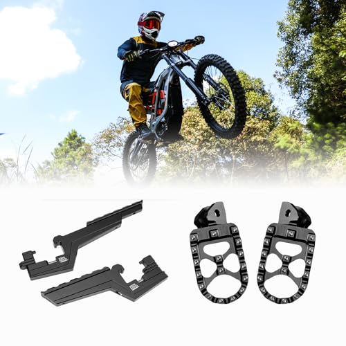 Image of KEMIMOTO Motorcycle Foot Peg & KEMIMOTO Extendable Universal Motorcycle Passenger Foot Peg