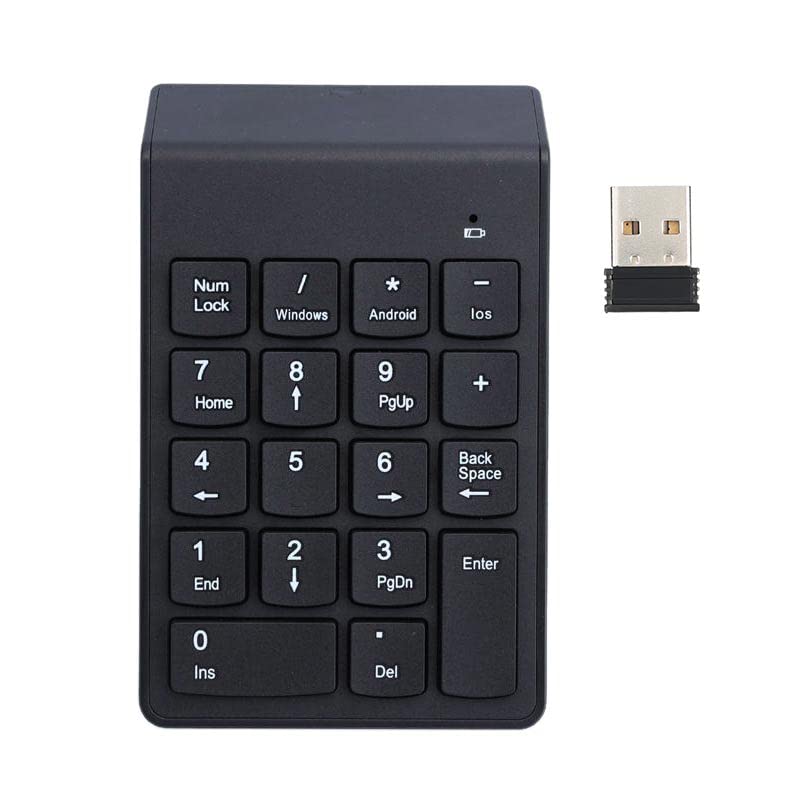 TR-59 Süper İnce Kablosuz Keypad Klavye NumLock Numped
