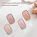 Translucent Pink Gel Nail Polish—Natural nude finish with a subtle pearlescent sheen, flatters all skin tones, lasts 2-3 weeks with lasting shine, perfect for everyday wear (Sheer Pink04)