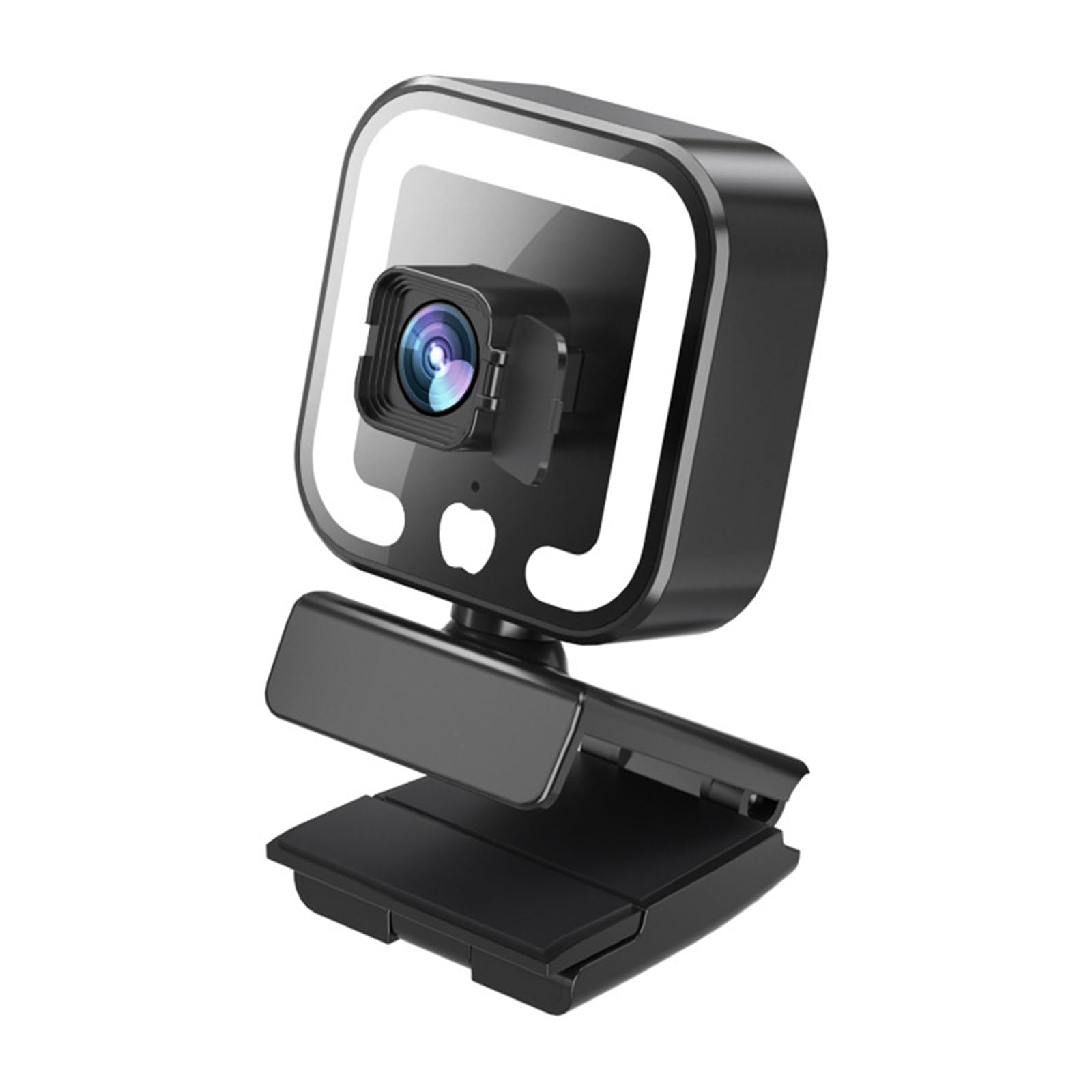 Webcam 1K / 2K / 4K, messa a fuoco automatica, 1080p, 4K, rete USB, trasmissione live senza driver, laptop, computer, webcam, supporto con supporto per telefono, per scrivania