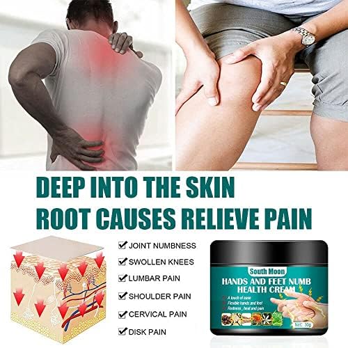 DingM Numbness Cream for Hands and feet, Nerve Pain Relief Cream, Neuropathy Pain Relief, 30 g (Pack of 1)