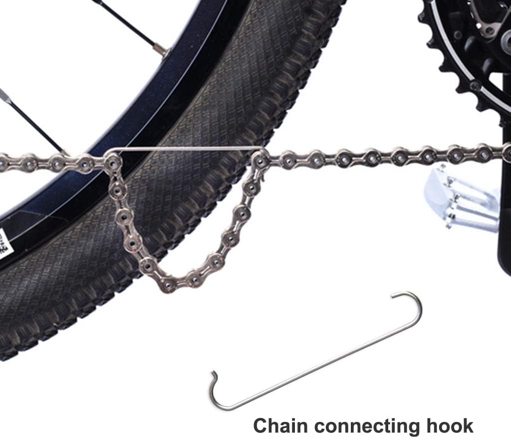 8 Pairs Reusable Bicycle Missing Link + Bike Chain Plier for 6/7/8/9/10/11 Speed