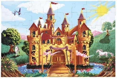 Melissa & Doug Fairy Tale Castle 48 pcs Floor Puzzle [Toys & Games] Holiday Toy