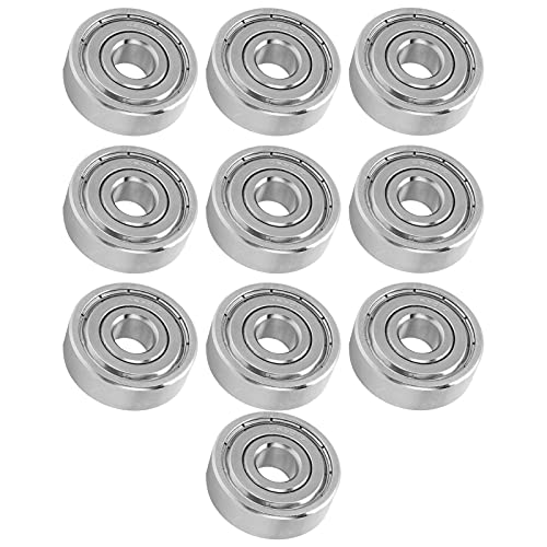 Roulements à billes miniatures en acier inoxydable Domary pour machines, lot de 10 pièces