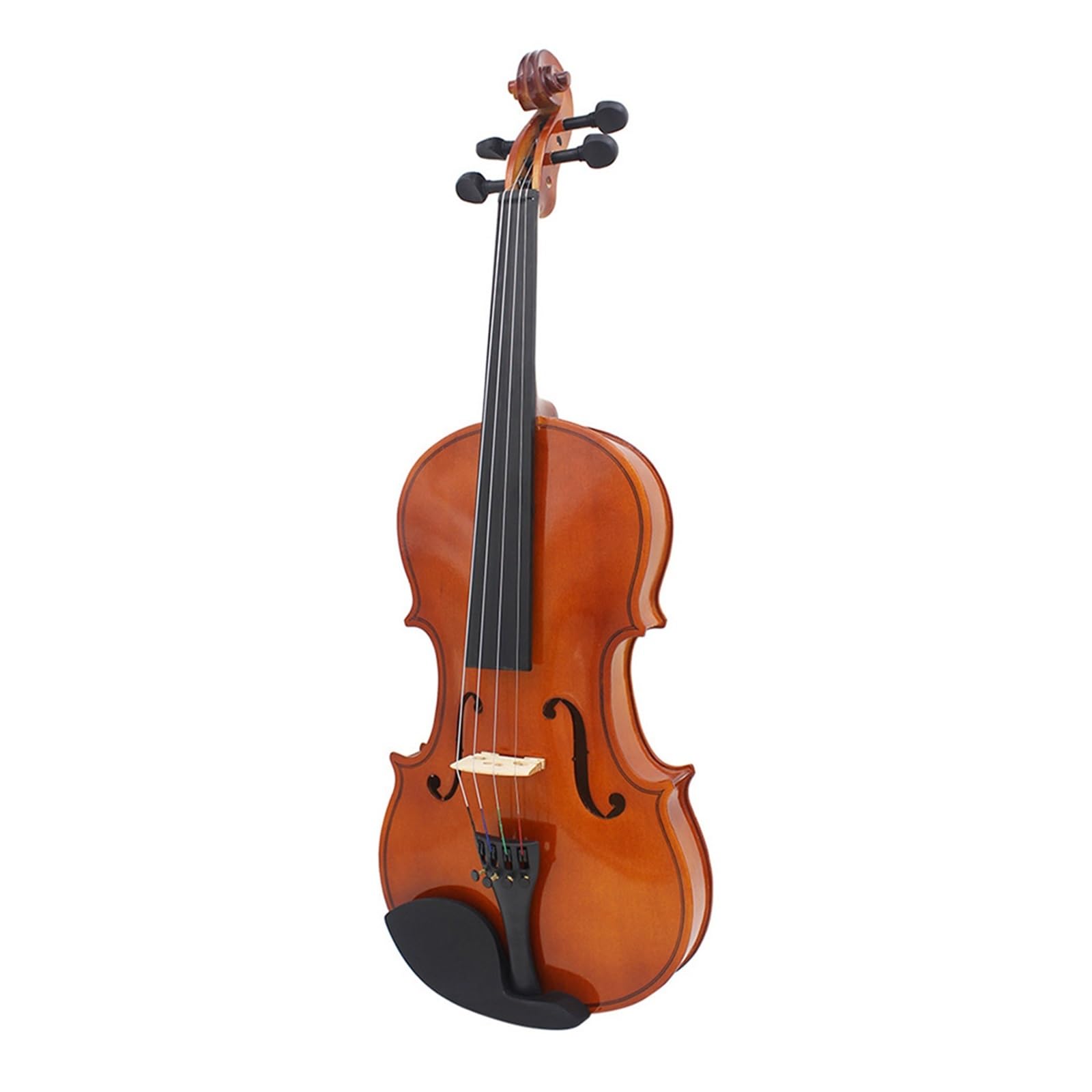 BABYCE Adulti Violino 4/4 Violino A Grandezza Naturale Violino Acustico in Legno Massello Custodia per Violino Accessori per Arco Strumento Musicale per Principianti (Color : 1-4)