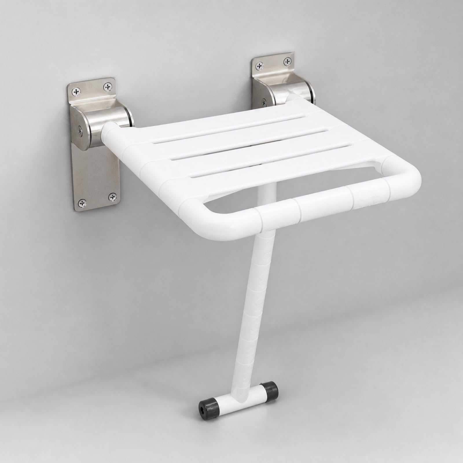 Amagogo Asiento para Ducha Pared | Ahorra Espacio, Asiento Ducha con Patas, Antislizante, para Baño, uarios Mayores,
