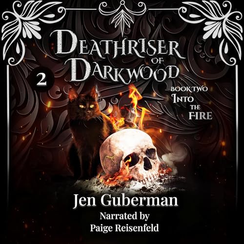 Deathriser of Darkwood Audiolibro Por Jen Guberman arte de portada