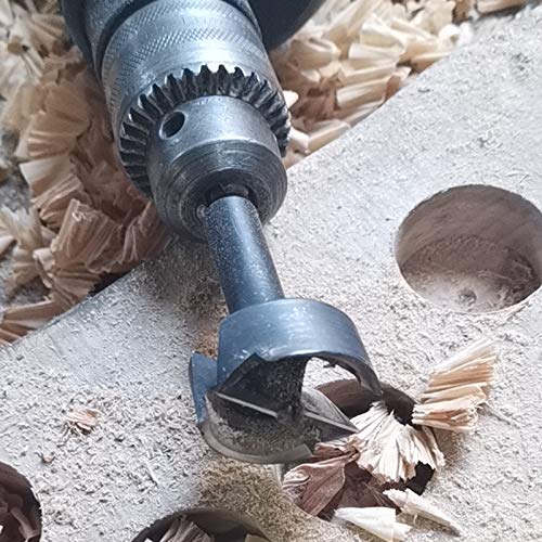 Set di punte Forstner, 5 pezzi da 15-35 mm, punte per trapano in acciaio ad alta resistenza, albero esagonale, sega per fori extra lunga, utensile per la lavorazione del legno