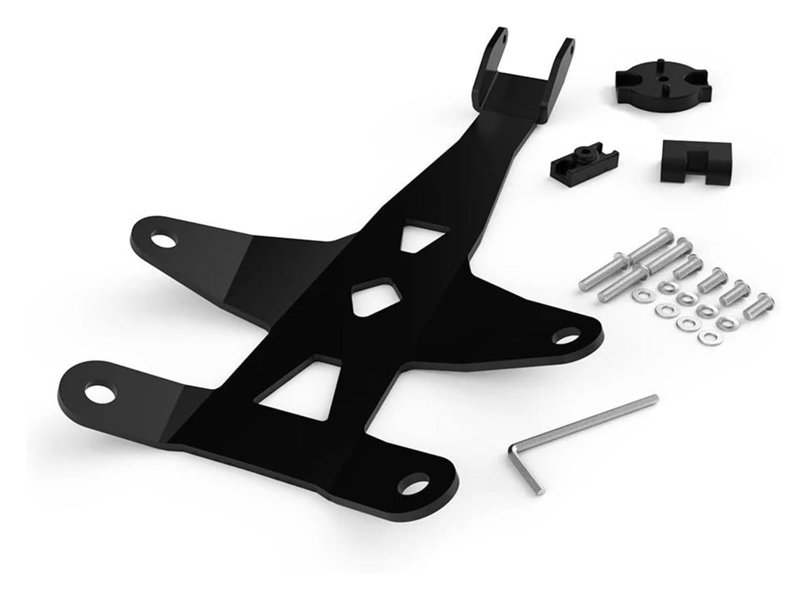 Support de Navigation pour Moto pour Suzuki pour GSX-S1000 GT/GT Plus 2022-2024 Barre Transversale D'extension Support Plaque Navigation GPS Moto De Téléphone(Black 6)