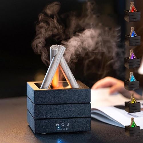 Diffuseur d'huiles essentielles à brume froide de 280 ml avec télécommande sans fil