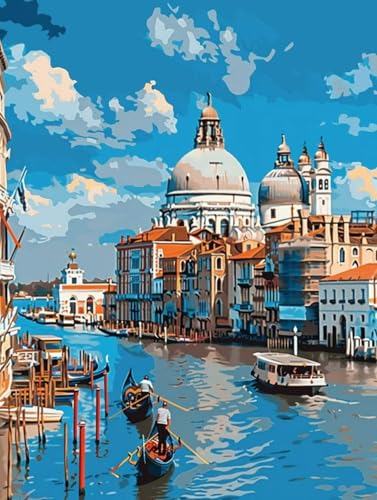 Peinture par numero adulte grand format 100x130cm kit complet sans mélange