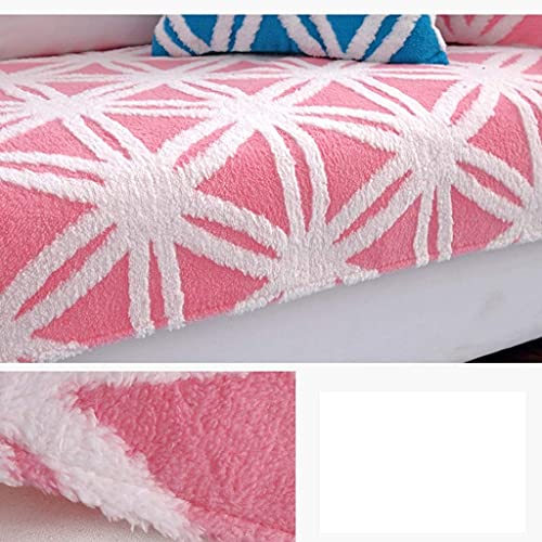Wxynhhd Sofa Cover，Plush Sofa Slipcover Vintage Lace Suede Couch Cover Anti Slip Furniture Protector #TOP2