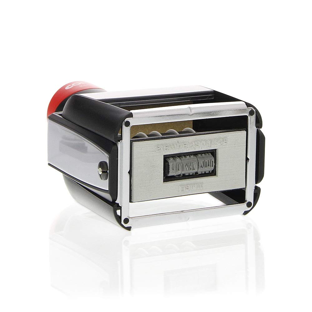 Datumstempel Colop Classic Line 2460 custom (58x27 mm - 5 Zeilen) mit individueller Textplatte