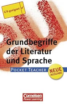 Paperback Pocket Teacher. Grundbegriffe der Literatur und Sprache [German] Book