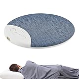 Écoute sereine : doté de la technologie de conduction osseuse, le Pillow Speaker permet aux utilisateurs d'écouter de la musique en privé pendant la nuit, favorisant ainsi un environnement paisible en évitant les perturbations sonores que les haut-parleurs traditionnels créent souvent dans les espaces de couchage partagés.