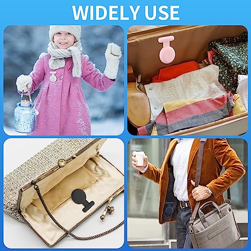 Waterproof Air Tag Holder for Kids (4 Pack), Hidden Air Tag Case with Pin, GPS Tracker Clip Compatible with Apple Airtag, Suitable for Toddlers, Children, Elderly, Clothing, Backpack, Luggage.