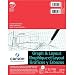 Canson Foundation Series Graph and Layout Paper Pad with Non Reproducible Blue Grid, 20 Pound, 8 by 8 Grid on 11 x 17 Inch Paper, 40 Sheets