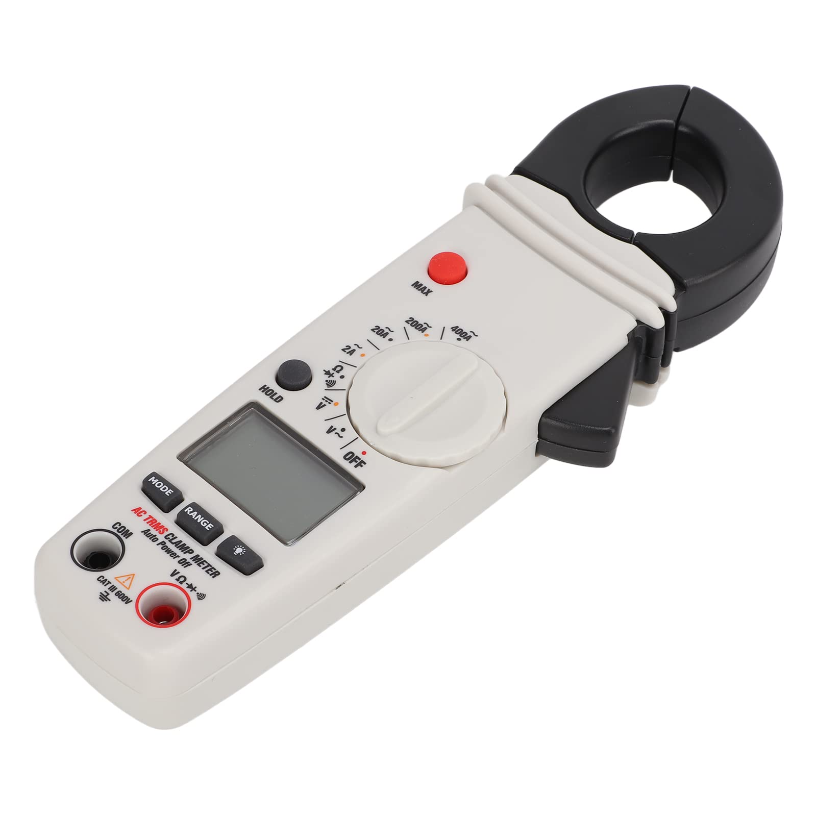 Generic Pinza Amperimétrica Digital Industrial con Diseño de Mandíbula de 23 Mm para Fácil Operación con una Sola Mano en Diversas Situaciones