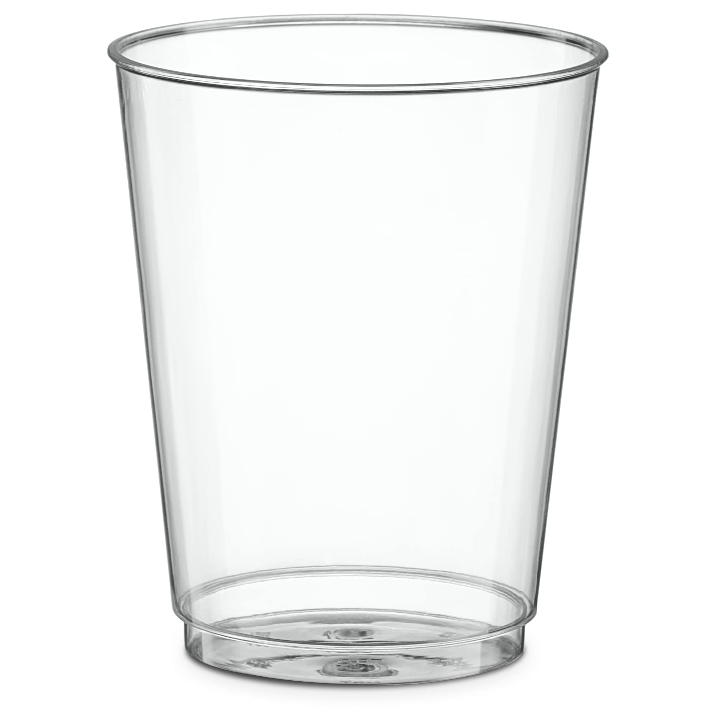 PLASTICPRO Vasos de plástico desechables (transparentes, 50)
