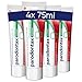Produktbild Parodontax Fluorid Zahnpasta, hilft Zahnfleischbluten zu reduzieren und vorzubeugen, 4 x 75ml