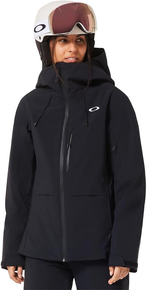 Oakley Womens Canopy Insulated Jacket, Blackout, Small