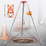 Optimisez vos opérations de sauvetage avec notre trépied robuste Conçu pour les treuils de 544,3 kg, 816,5 kg et 1179,3 kg, il supporte en toute sécurité des charges allant jusqu'à 300 kg, 450 kg et 500 kg respectivement. Parfait