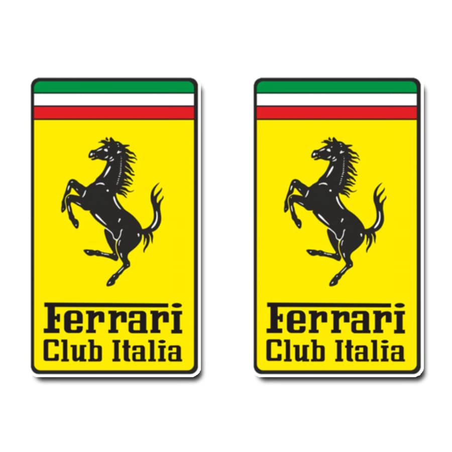 Amazon.co.jp: Ferrari Club Italia フェラーリ ステッカー デカール 