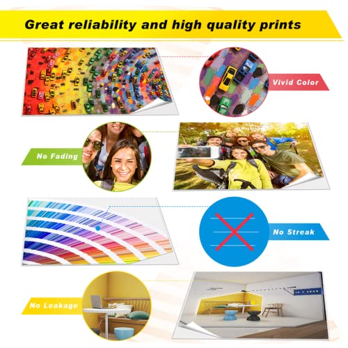 V4Ink Compatible Toner Cartridge Replacement For Dell 1250 (Kcmy, 4-Pack), For Use In Dell 1250C Dell 1350Cnw Dell 1355Cn 1355Cnw C1760Nw C1765Nf C1765Nfw Printer #TOP3