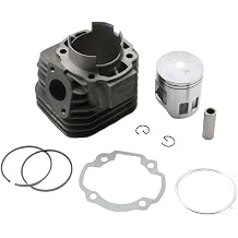 Cylinder Kit for MBK for Booster 100 for Nitro for Ovetto 100cc 4VP 2-Stroke Engine Parts Scooter 128cc 56mm Big Bore Cylinder Kit Piston Rings