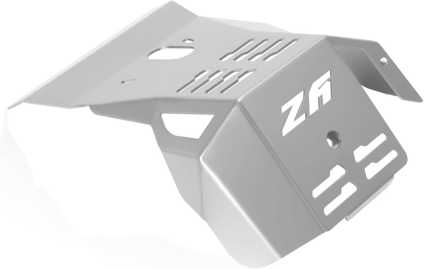 YZ250 Skid Plate Engine Mud Guard Bash Cover Protector Compatible with YZ 250 YZ250X 2005-2024 Motorcycle Engine Guard (Silver)
