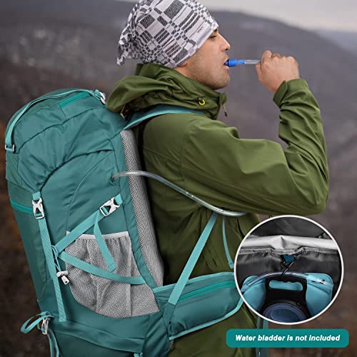 Homiee Sac A Dos De Randonnee 50 60l Sac De Trekking Avec Housse De Pluie Sac A Dos Grande Capacite Multifonction Pour Alpinisme Escalade Trekking Sport Voyage Camping