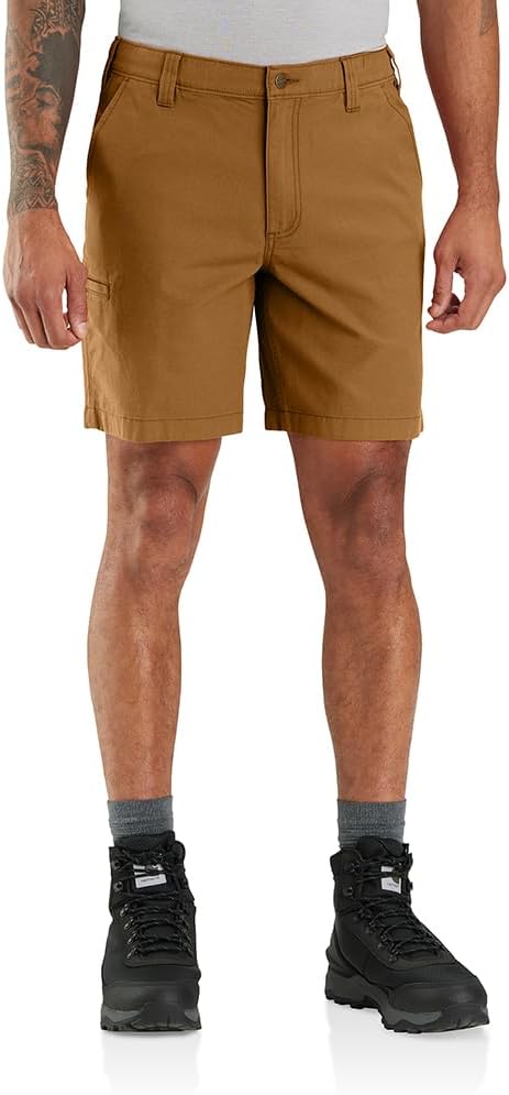Carhartt Mens Rugged Flex Relaxed Fit 8in Canvas Work Short - Image 2