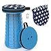 ALEVMOOM Sgabello pieghevole portatile da campeggio telescopico, pieghevole, mini sgabello da campeggio leggero, per attività all'aperto, campeggio, pesca, barbecue, interni, cucina, carico 440 kg