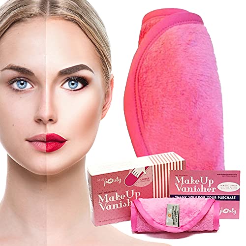 The Original Miss Pouty Makeup Vanisher Eraser Cloth With Integrated Glove- Removes Make Up With Just Water